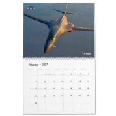 AMERIKAANSE MILITAIRE LUCHTVAARTKALENDER KALENDER (Feb 2027)
