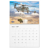 AMERIKAANSE MILITAIRE LUCHTVAARTKALENDER KALENDER (Mar 2027)
