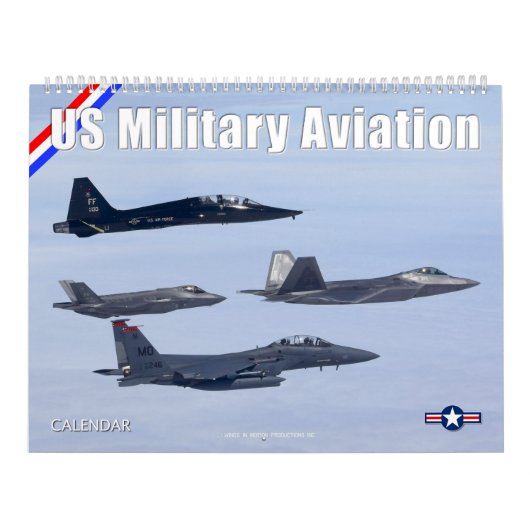 AMERIKAANSE MILITAIRE LUCHTVAARTKALENDER KALENDER (Hoes)