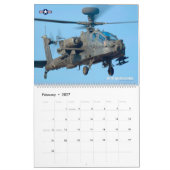 AMERIKAANSE MILITAIRE LUCHTVAARTKALENDER KALENDER (Feb 2027)