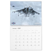 AMERIKAANSE MILITAIRE LUCHTVAARTKALENDER KALENDER (Jan 2027)
