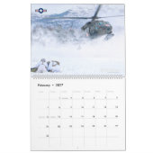 AMERIKAANSE MILITAIRE LUCHTVAARTKALENDER KALENDER (Feb 2027)