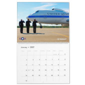 AMERIKAANSE MILITAIRE LUCHTVAARTKALENDER KALENDER (Jan 2027)