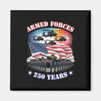 Amerikaanse militaire parade Patriot strijdkrachte Magneet