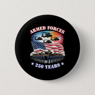 Amerikaanse militaire parade Patriot strijdkrachte Ronde Button 5,7 Cm