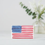 Amerikaanse militaire soldaat Soldaat Visitekaartje (Staand voorkant)