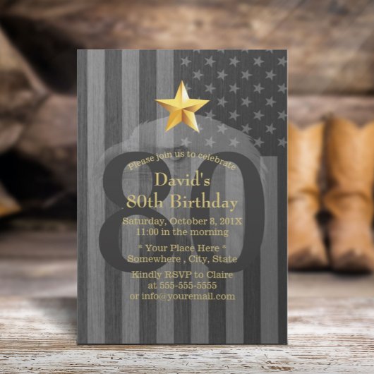 Amerikaanse militaire veteraan Bald Eagle Birthday Kaart