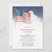 Amerikaanse Militaire Vlagpensioen Kaart (Voorkant)
