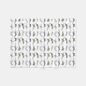 Amerikaanse militaire vliegtuigen fleece deken (Voorkant (Horizontaal))