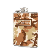 Amerikaanse militaire woestijnzandcamouflage 6 oz  heupfles (Links)