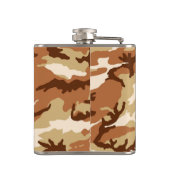 Amerikaanse militaire woestijnzandcamouflage 6 oz  heupfles (Achterkant)