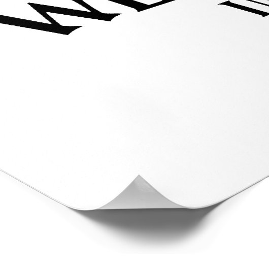 Amerikaanse militie poster (Hoek)