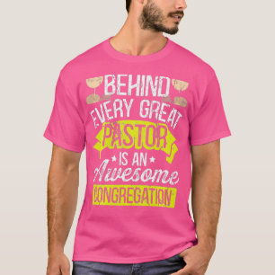 Amerikaanse minister Pastoral Gifts achter elke Gr T-shirt