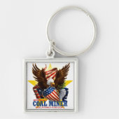 AMERIKAANSE MINISTER VAN STEENKOOL SLEUTELHANGER (Voorkant)