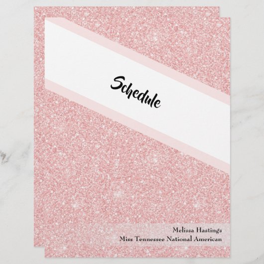 Amerikaanse Miss Pageant Multomap pagina (Voorkant / Achterkant)