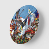 Amerikaanse Mocko Jumbie Jamboree Ronde Klok (Hoek)