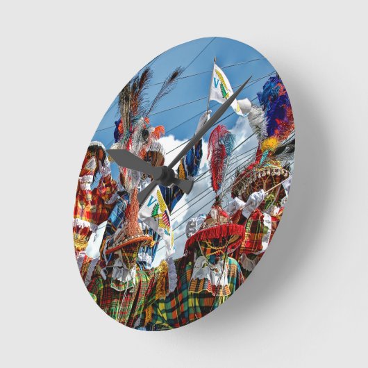 Amerikaanse Mocko Jumbie Jamboree Ronde Klok (Hoek)