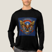 Amerikaanse moed Tri-Blend shirt (Voorkant volledig)