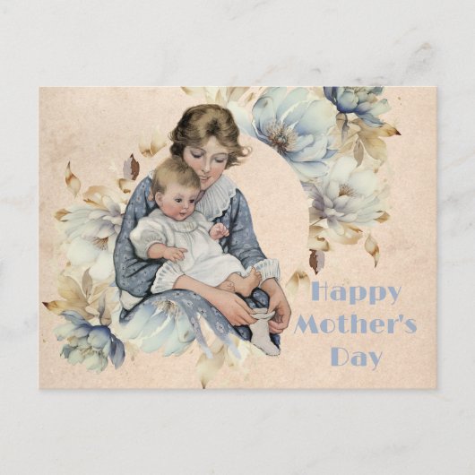 Amerikaanse moeder Briefkaart (Voorkant)