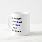 amerikaanse moeder , geweldige koffiemok (Voorkant links)