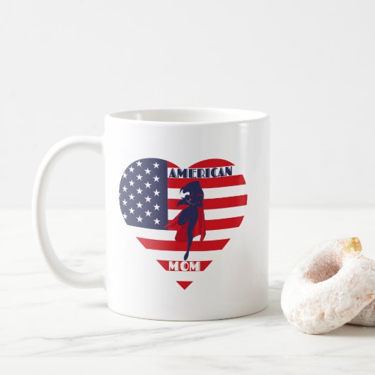 Amerikaanse Moeder, Moederdag Koffiemok (Met donut)