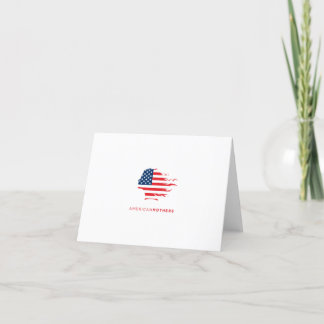 Amerikaanse Moeders Notecards Bedankkaart