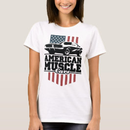 Amerikaanse moerasauto's voor auto-boeien t-shirt