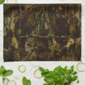 Amerikaanse MoJo Kitchen Towels - Camo Lover Petal Theedoek (Gevouwen)