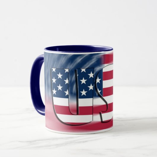 Amerikaanse mok (Voorkant links)