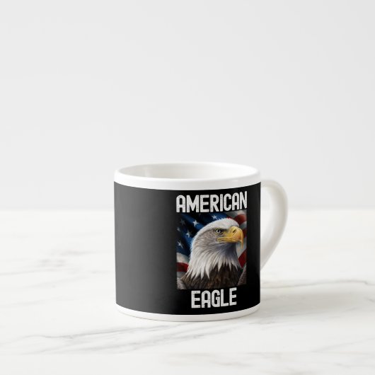 Amerikaanse Mok Eagle Espresso (Voorkant rechts)