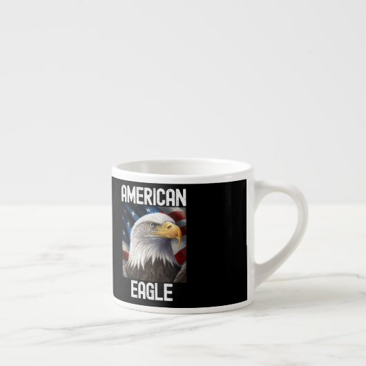 Amerikaanse Mok Eagle Espresso (Rechts)