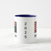 Amerikaanse Mok in Distress Coffee (Midden)