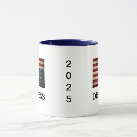 Amerikaanse Mok in Distress Coffee (Midden)