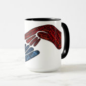 Amerikaanse mok verenigen (Voorkant rechts)