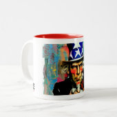 Amerikaanse Mok voor oom Sam (Voorkant links)