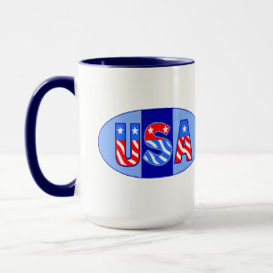Amerikaanse Mok voor ovale koffie