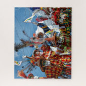 Amerikaanse Moko Jumbie St. Croix USVI Legpuzzel (Verticaal)