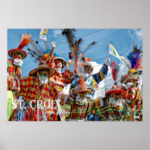 Amerikaanse Moko Jumbies Caribbean Poster