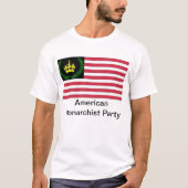 Amerikaanse Monarchist Party T-Shirt (Voorkant)