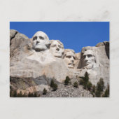 Amerikaanse monumenten | Het Rushmore-Briefkaart Briefkaart (Voorkant)