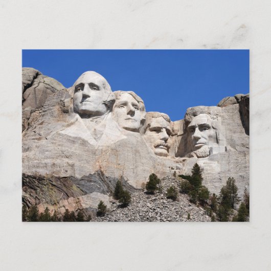 Amerikaanse monumenten | Het Rushmore-Briefkaart Briefkaart (Voorkant)
