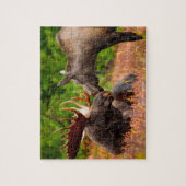 Amerikaanse Moose Legpuzzel (Verticaal)