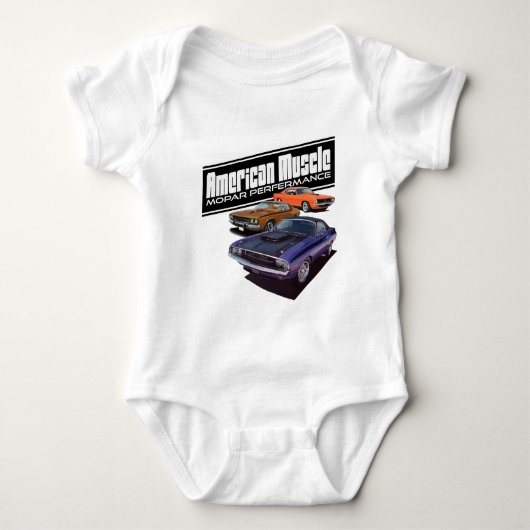 Amerikaanse moparspier romper (Voorkant)