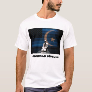 Amerikaanse moslim Tee Shirt