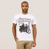 Amerikaanse motorclub t-shirt (Voorkant volledig)