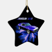 Amerikaanse motoren: Javelin AMX Keramisch Ornament (Rechts)