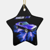 Amerikaanse motoren: Javelin AMX Keramisch Ornament (Links)