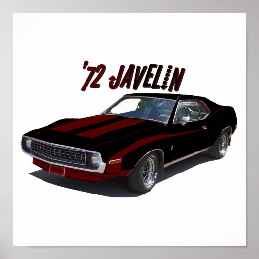Amerikaanse motoren: Javelin Poster (Voorkant)