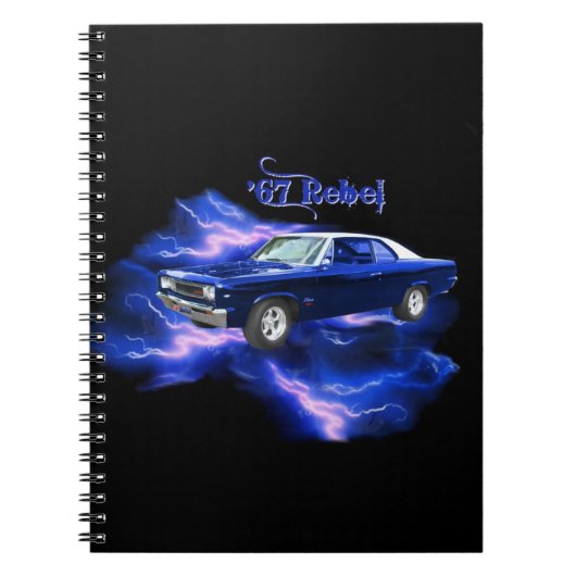 Amerikaanse motoren: Rebel Rambler 1967 Notitieboek (Voorkant)