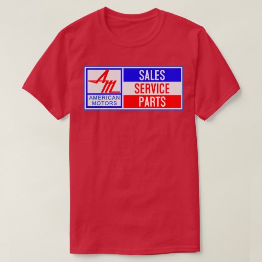 Amerikaanse motoren t-shirt (Design voorkant)
